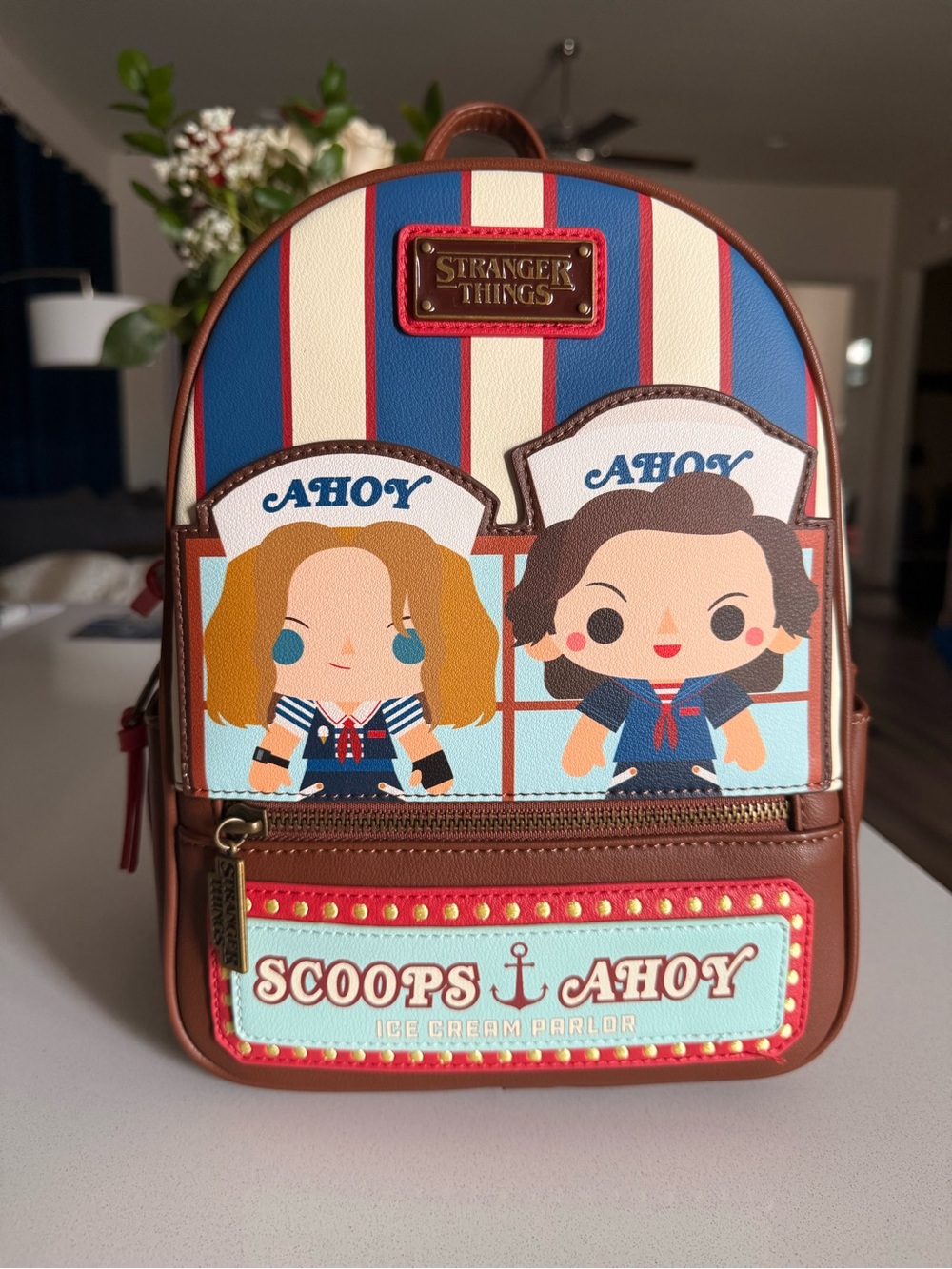 Loungefly Stranger Things Scoops Ahoy Backpack 2019 Exclusive NWT